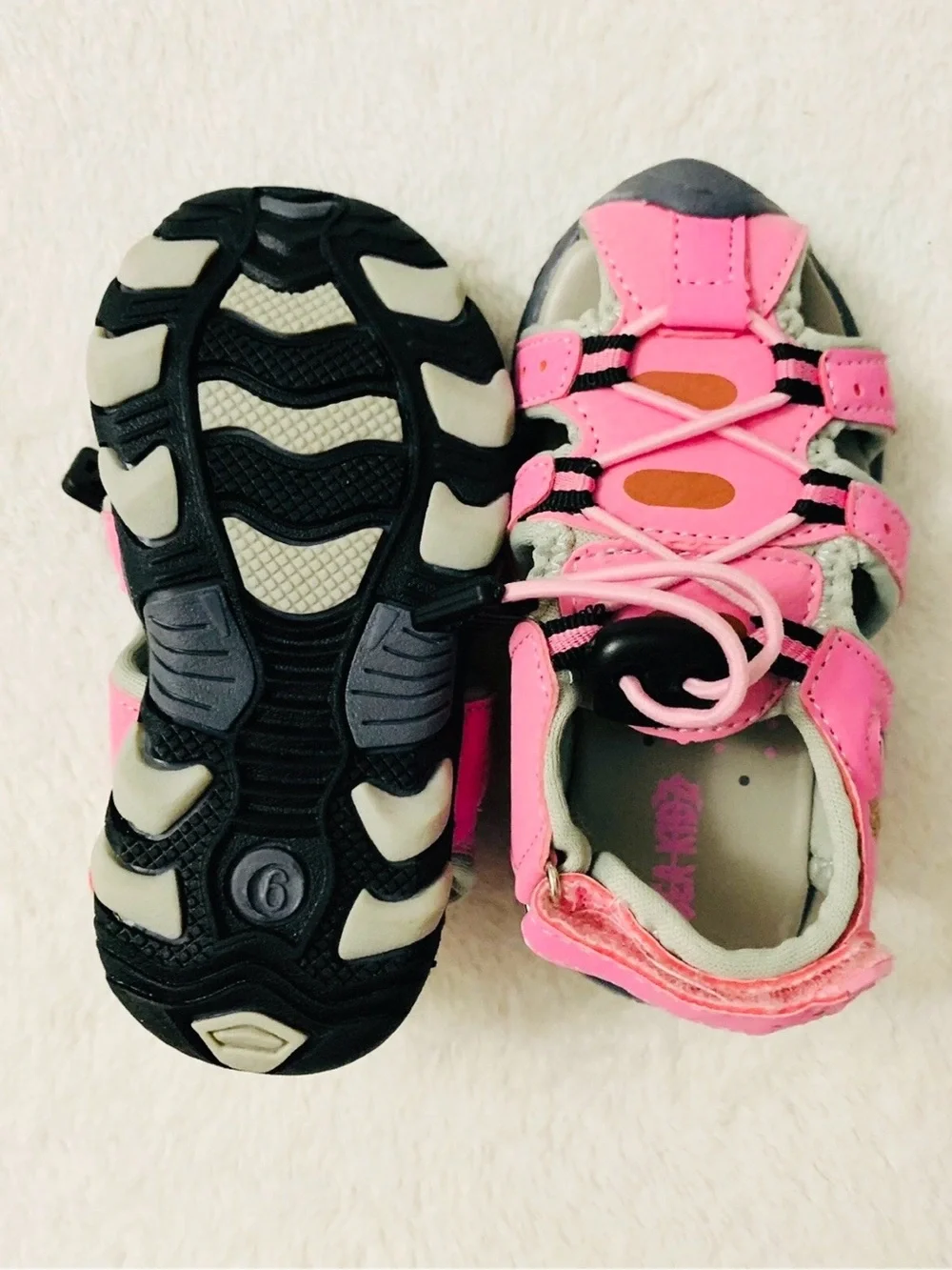 Sea Kids Girl Sandals Shoes Size 6 New
